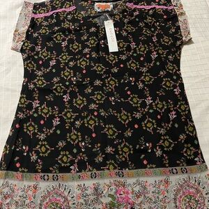 Zanzea Black Floral Women's Top